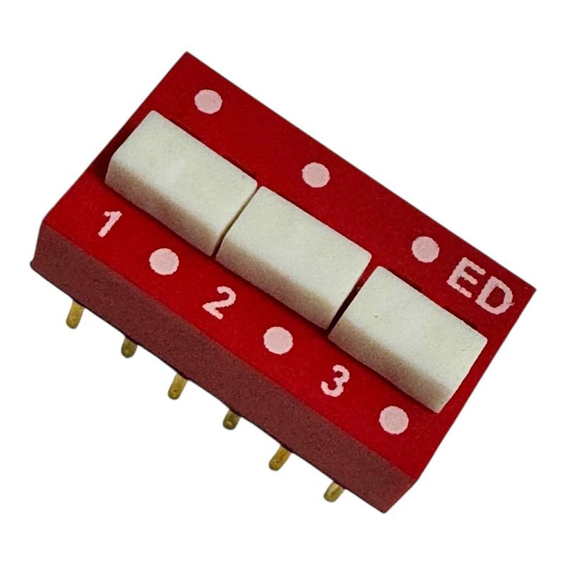 DIP Slide Switch 3 Position 12Pin SPST