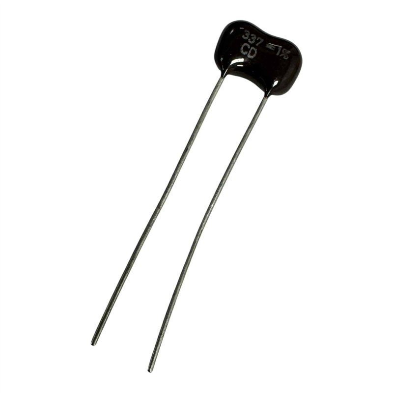 Cornell Dubilier Capacitor Silver Mica 337pF 500V 1%