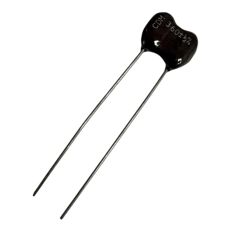 Saha Capacitor Silver Mica 360pF 500V 0.5%