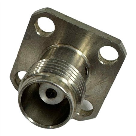 Genex RF Connector 4 Hole Flange TNC(f) Jack Terminal