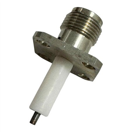 Genex RF Connector 4 Hole Flange TNC(f) Jack Terminal
