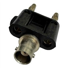 RF Connector BNC(f) To Double Banana Plug