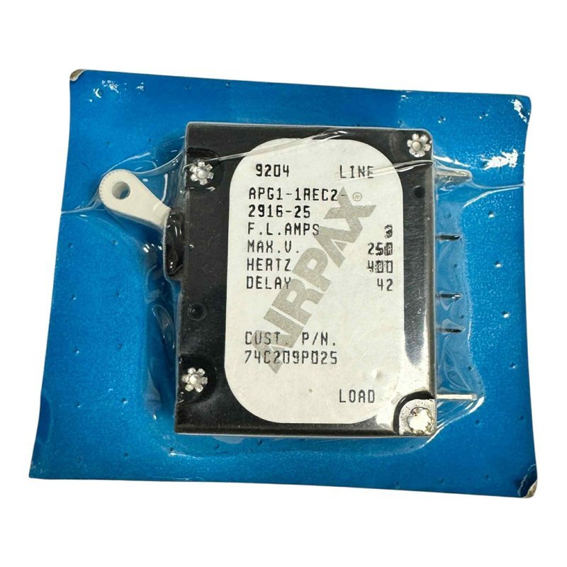 APG1-1REC2-2916-25 Airpax Magnetic Circuit Breaker 35A 250Vac 400Hz