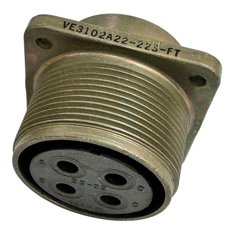 VE3102A22-22S Veam ITT Circular Mil Spec Connector