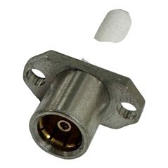 KS331500LS Genex RF Connector 2 Hole Straight Panel Mount Jack OSP BMA (F)