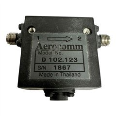 D102.123 Aerocomm RF Isolator SMA (f-f) 1.025-1.225GHz 21.2-33.5dB 20W