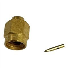 R125055000 Radiall RF Connector Straight Plug SMA (m)  For RG402 Cable 26.5GHZ