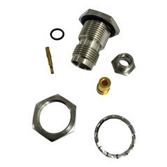 24 TNC-50-2-40/19-NE Huber Suhner RF Connector Straight Bulkhead Jack TNC(f) For RG405 Cable