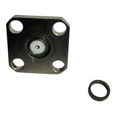 R125411001 Radiall RF Connector 4 Hole Flange Mount Jack Terminal SMA(f) 18GHZ