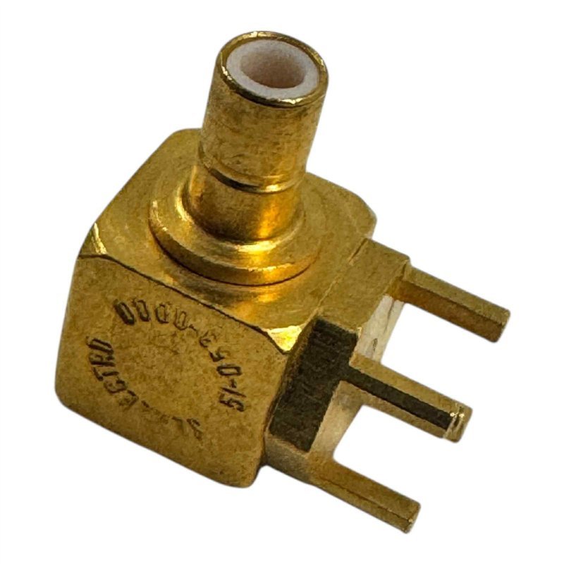 51-053-0000 Sealectro RF Connector Right Angle PCB Mount SMB (m)