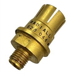 620-044 Radiall RF Connector Size 1 Coaxial Pin To SMA(f) Converter Adapter