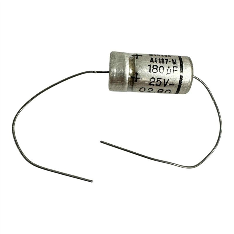 B45265-A4187-M Siemens Capacitor Axial Tantalum 180uF 25V 20.5x20mm