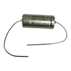 350D Capacitor Axial Wet Tantalum 100uF 20V 20x9mm