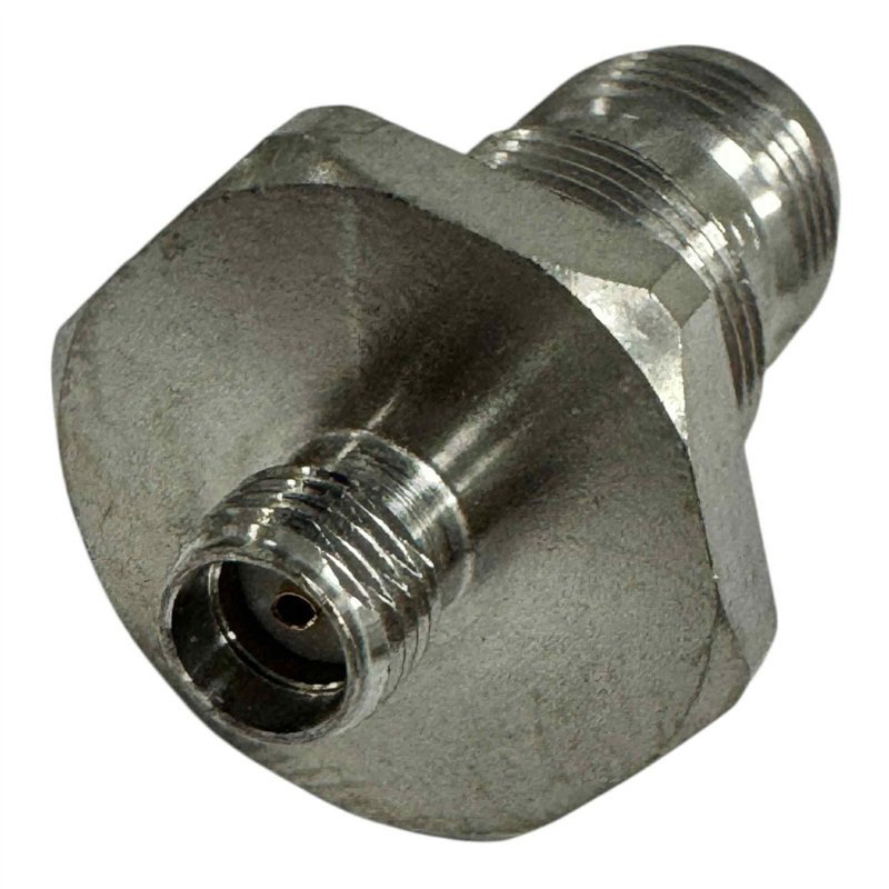 RF Connector Straight Bulkhead TNC (f) To SMA (f) Converter Adapter