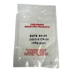 2057-5119-00 Macom RF Connector Straight Bulkhead Jack SMA (m)