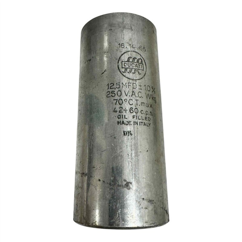 16.14.66 Ducati Capacitor 12.5uF 250Vac