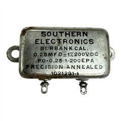 1021231-1 Burbank Capacitor 0.25uF 1% 200V