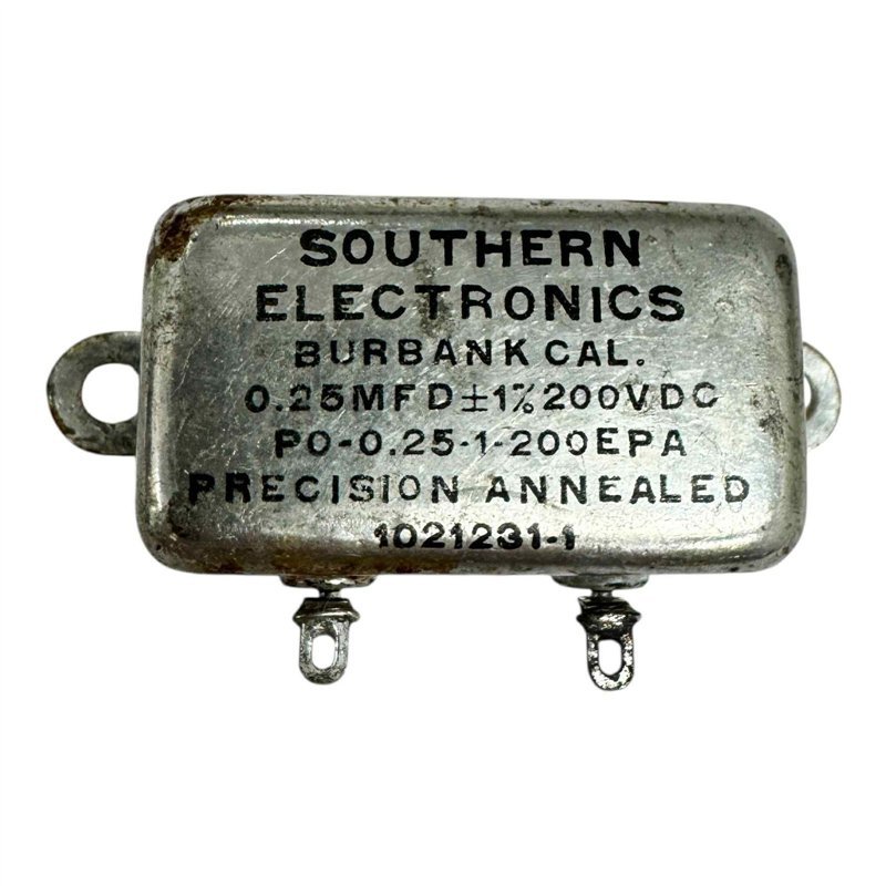 1021231-1 Burbank Capacitor 0.25uF 1% 200V
