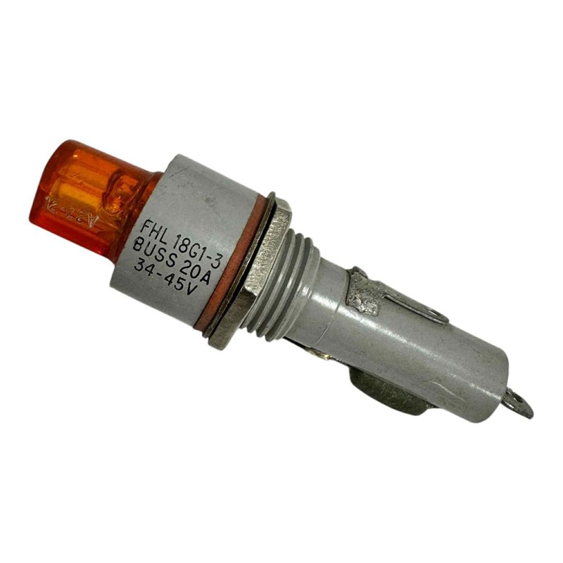 FHL18G1-3 Bussman Eaton Mil Spec Fuse Hoder Panel Mount 20A 34-45V