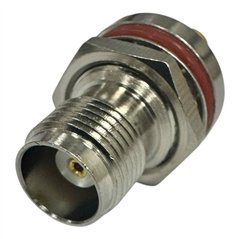 RF Coaxial Converter Adapter TNC (f) - SMA (f)