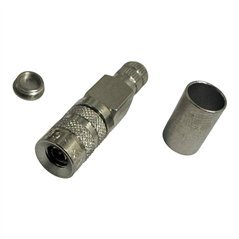 BSD54705 RF Connector Straight Crimp Plug Din 1.0/2.3