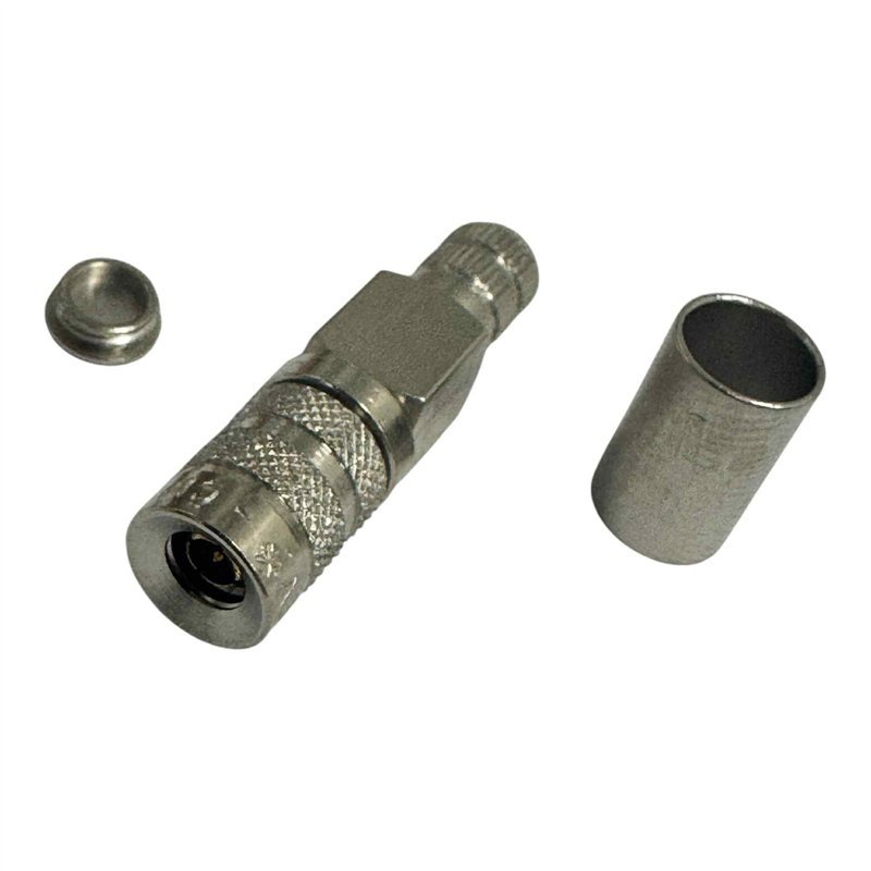 BSD54705 RF Connector Straight Crimp Plug Din 1.0/2.3