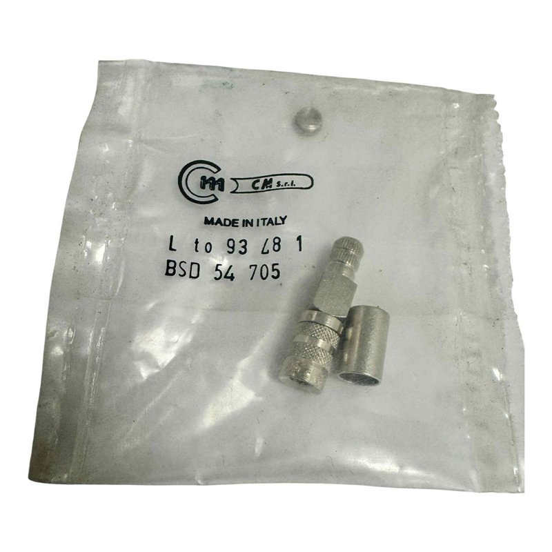 BSD54705 RF Connector Straight Crimp Plug Din 1.0/2.3
