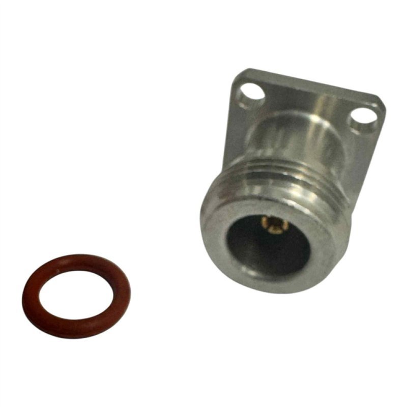 GN0312901-5 Gilbert RF Connector 4 Hole Flange Panel Mount Jack N Type (f)
