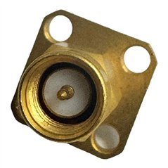 RF Connector 4 Hole Flange Panel Mount Jack SMA (m) 9493