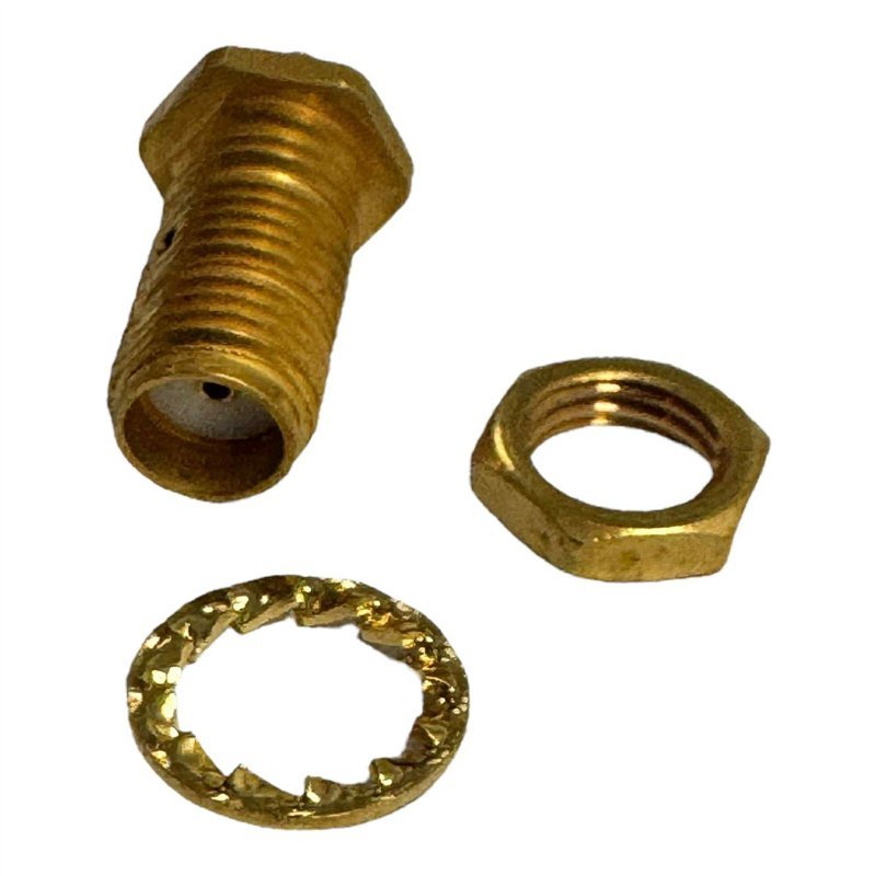 R125553 Radiall RF Connector Straight Bulkhead Jack SMA (f)