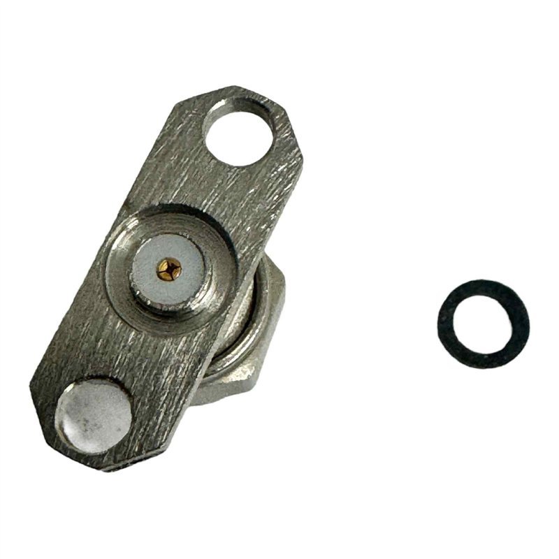 9852-0781-6215 Dynawave RF Connector 2 Hole Flange Panel Mount Jack SMA (m)
