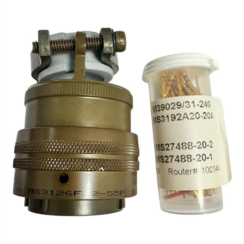 MS3126F22-55P ACC Circular Mil Spec Connector