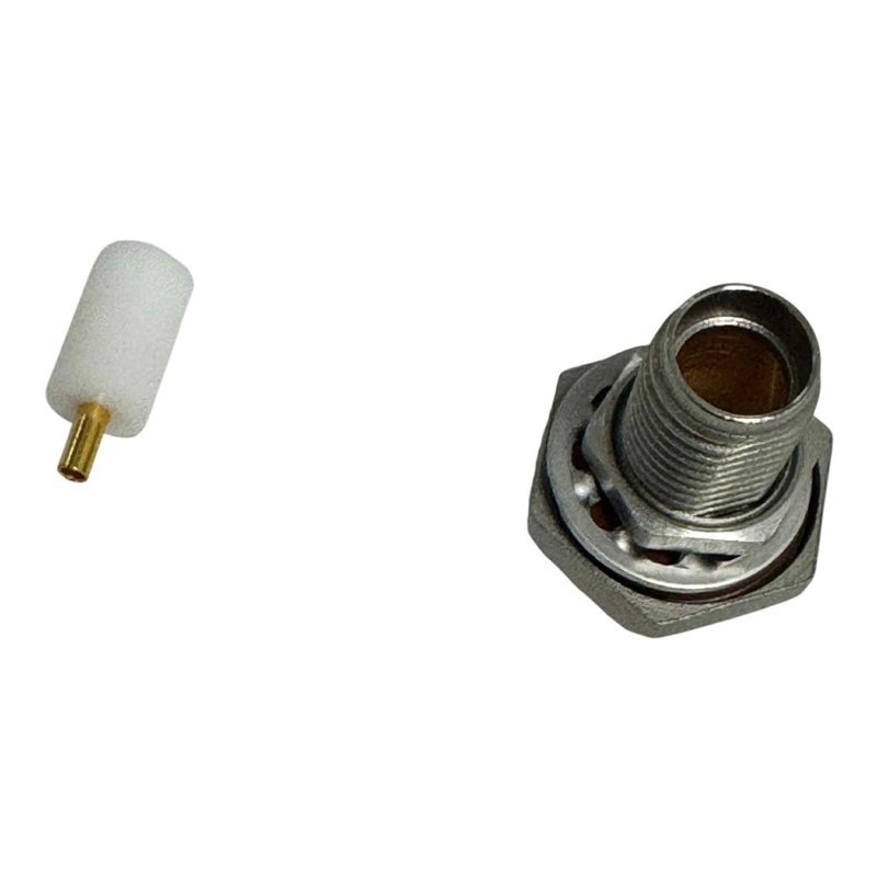 5289-1SF CDI RF Connector Straight Bulkhead SMA (m)  For RG402 Cable 26.5GHz\
