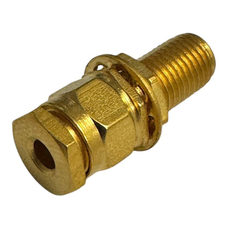 RF Connector Straight Bulkhead SMA (f) For 3mm Cable