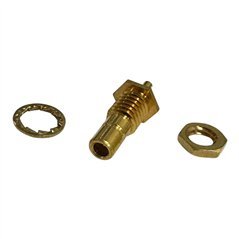 R114554000 Radiall RF Connector Straight Bulkhead Rear Mount Jack SMB (m)