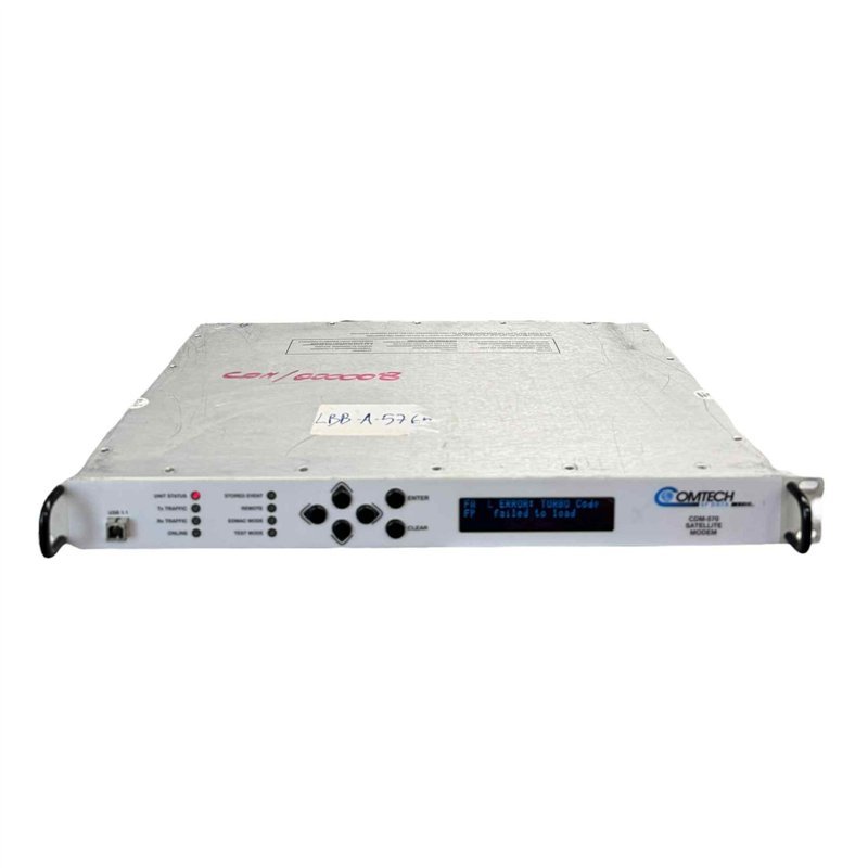 CDM570 Comtech IP Satellite Modem ***FPGA Fault Parts or Repair***