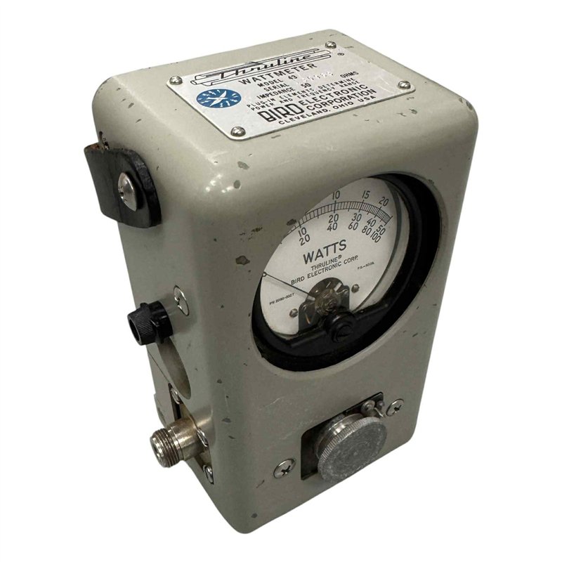 43 Bird RF Wattmeter with Peak Reading Option sn:130963