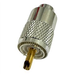 Ultimax RF Connector PL259 UHF (m) For RG58 Cable