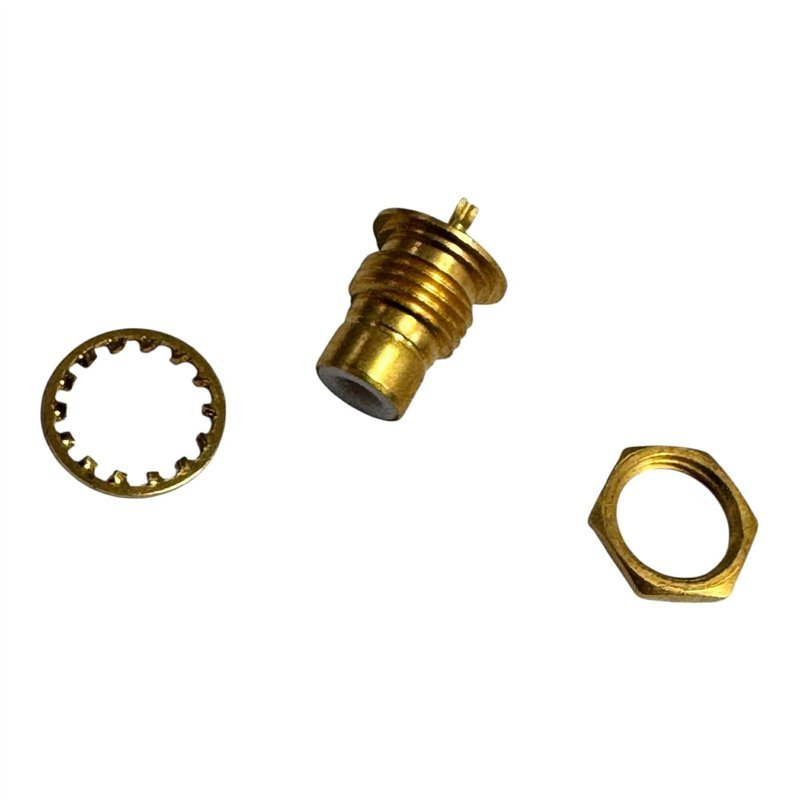 27-15 Amphenol RF Connector Straight Bulkhead Jack BMA(m)