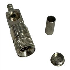 350.044.050 Compel RF Connector Din 1.0/2.3 (m) Straight Comp Plug For RG179/U Cable