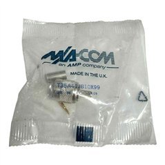T35A41JB10X99 Macom RF Connector Straight Crimp Plug TNC(m) For RG58/U Cable