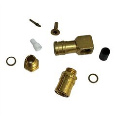 51-011-0000 Sealectro RF Connector Right Angle Plug SMB (f)