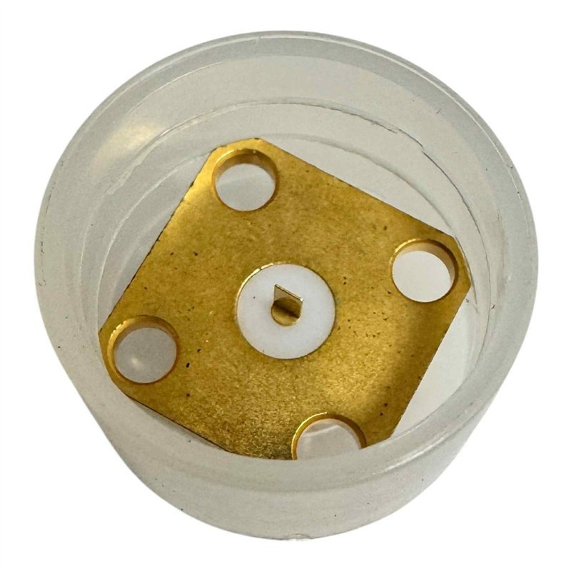 R125510000 Radiall RF Connector 4 Hole Flange Panel Mount Jack SMA (F)