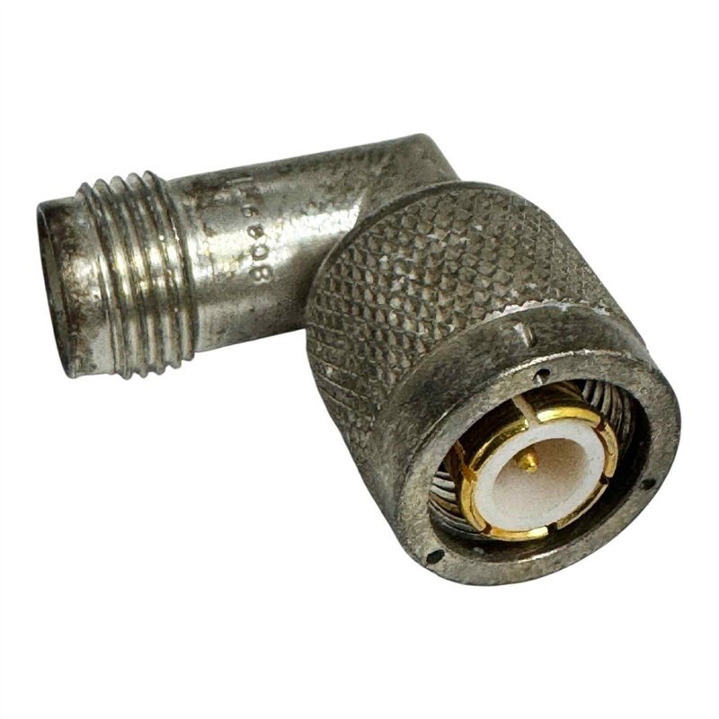 Genex Coaxial Converter Adapter Right Angle TNC (f-m)