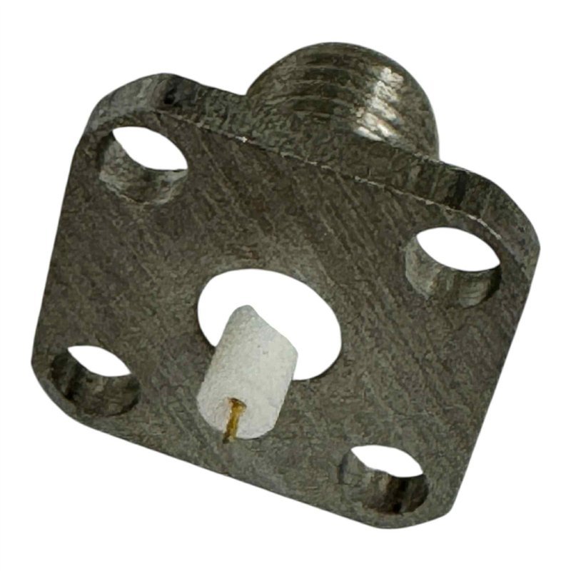 2052-1215-02 Omni Spectra 4 Hole Flange Panel Mount Jack SMA(f)