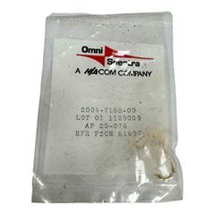 2004-7188-00 Omni Spectra RF Connector Straight Bulkhead Clamp SMA(f) For RG188 Cable 17GHz