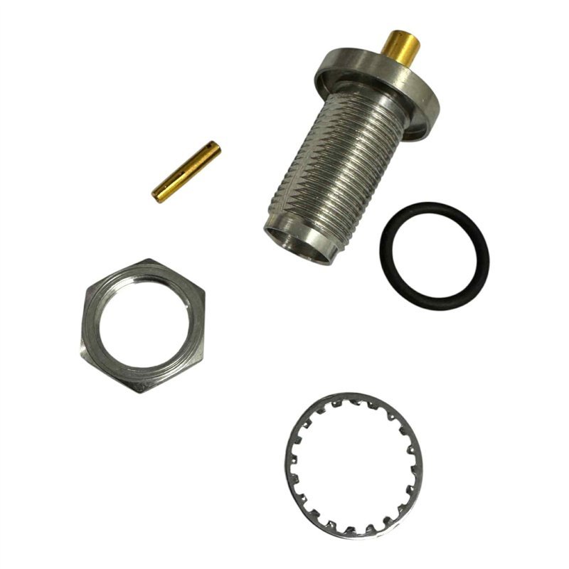3104-5068-02 Omni Spectra RF Connector Straight Bulkhead TNC (f) For RG402 Cable 5935-01-226-1994