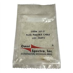 OSSM 551-2 Omni Spectra RF Connector SSMA (m) For RG178 Cable