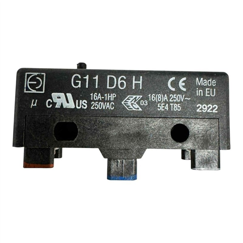 G11 D6 H Momentary Snap Action Pushbutton Switch 16A 1HP 250Vac SPDT