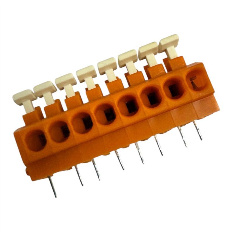 235 Wago Connector Terminal Block PCB Mount 8 Position 8 way